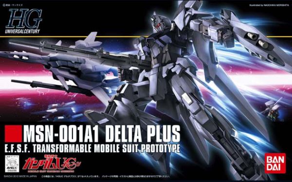 HGUC #115 1/144 MSN-001A1 Delta Plus #5059164 by Bandai