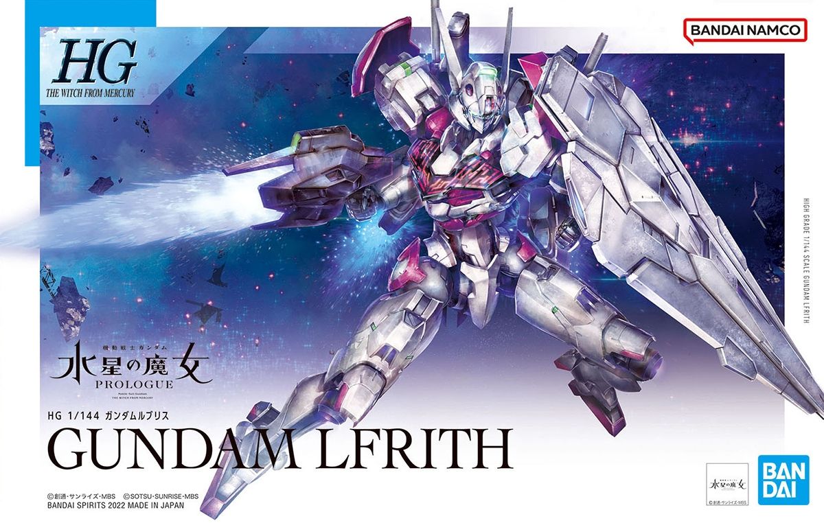 HG The Witch From Mercury #01 1/144 XGF-02 Gundam Lfrith #5062944 by Bandai