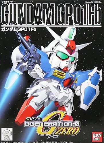 SD BB Senshi #193 RX-78 Gundam GP01FB #5060673 by Bandai
