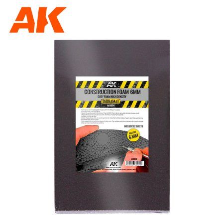 AK Interactive Construction Foam - 6mm (195x295) #AK-8096