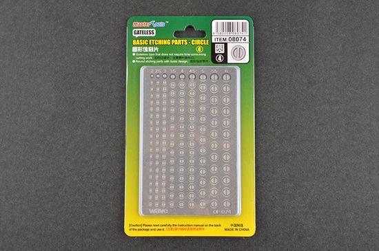 Master Tools Basic Etching Parts - Circle 4 #8074