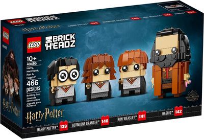 Lego Brickheadz: Harry, Hermione, Ron &amp; Hagrid 40495