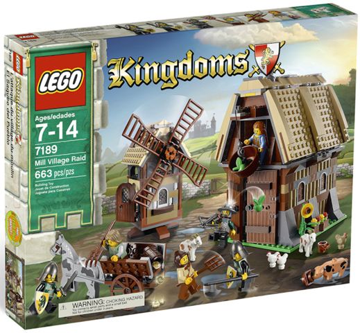 Lego Kingdoms: Mill Village Raid 7189