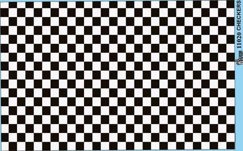 Gofer Racing Checkers Decal Sheet 1/24