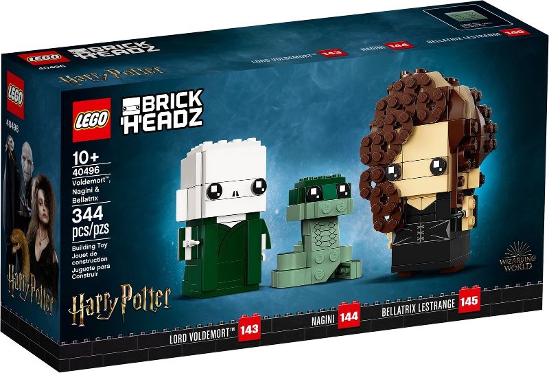 Lego Brickheadz: Voldemort, Nagini &amp; Bellatrix 40496