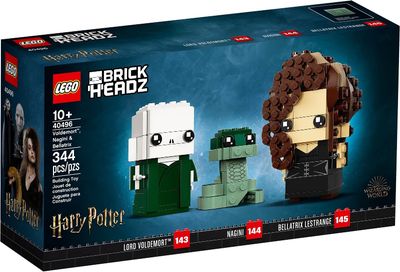 Lego Brickheadz: Voldemort, Nagini &amp; Bellatrix 40496