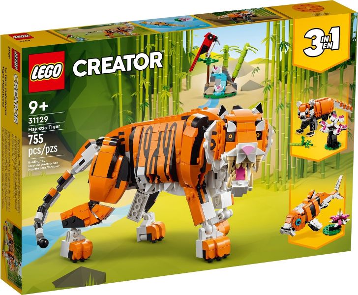 Lego Creator: Majestic Tiger 31129