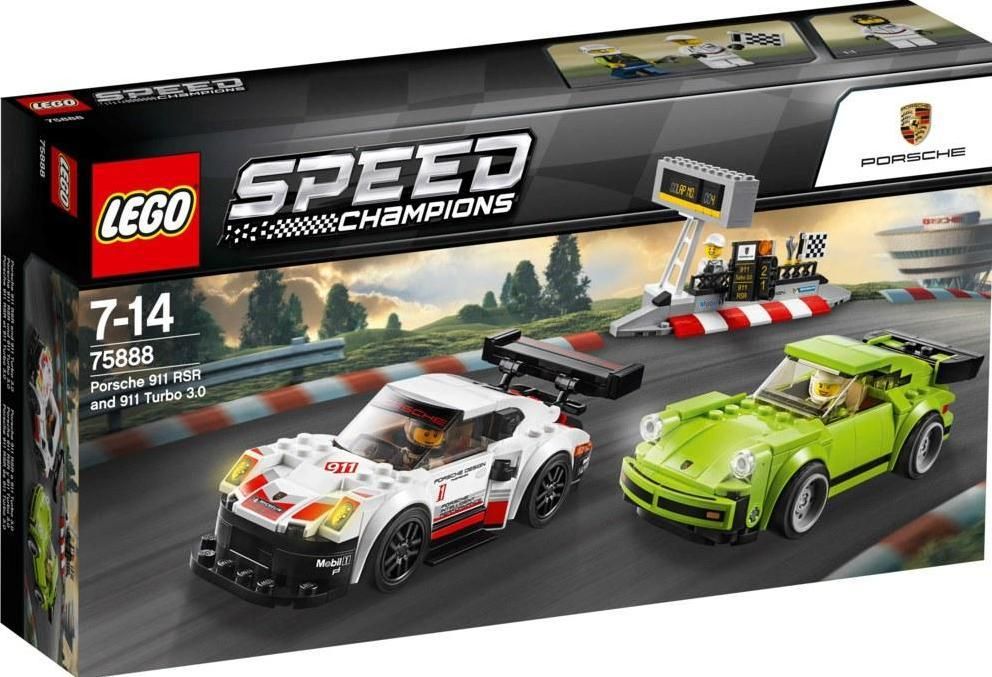 Lego Speed Champions: Porsche 911 RSR and 911 Turbo 3.0 75888