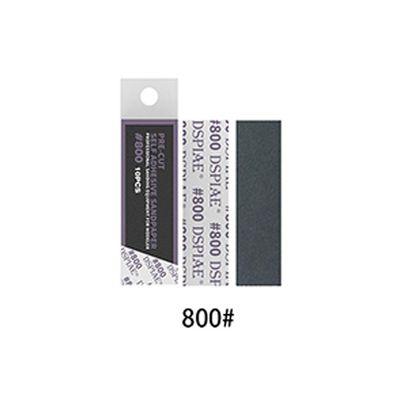 Dspiae Pre-Cut Adhesive Sandpaper 800 Grit