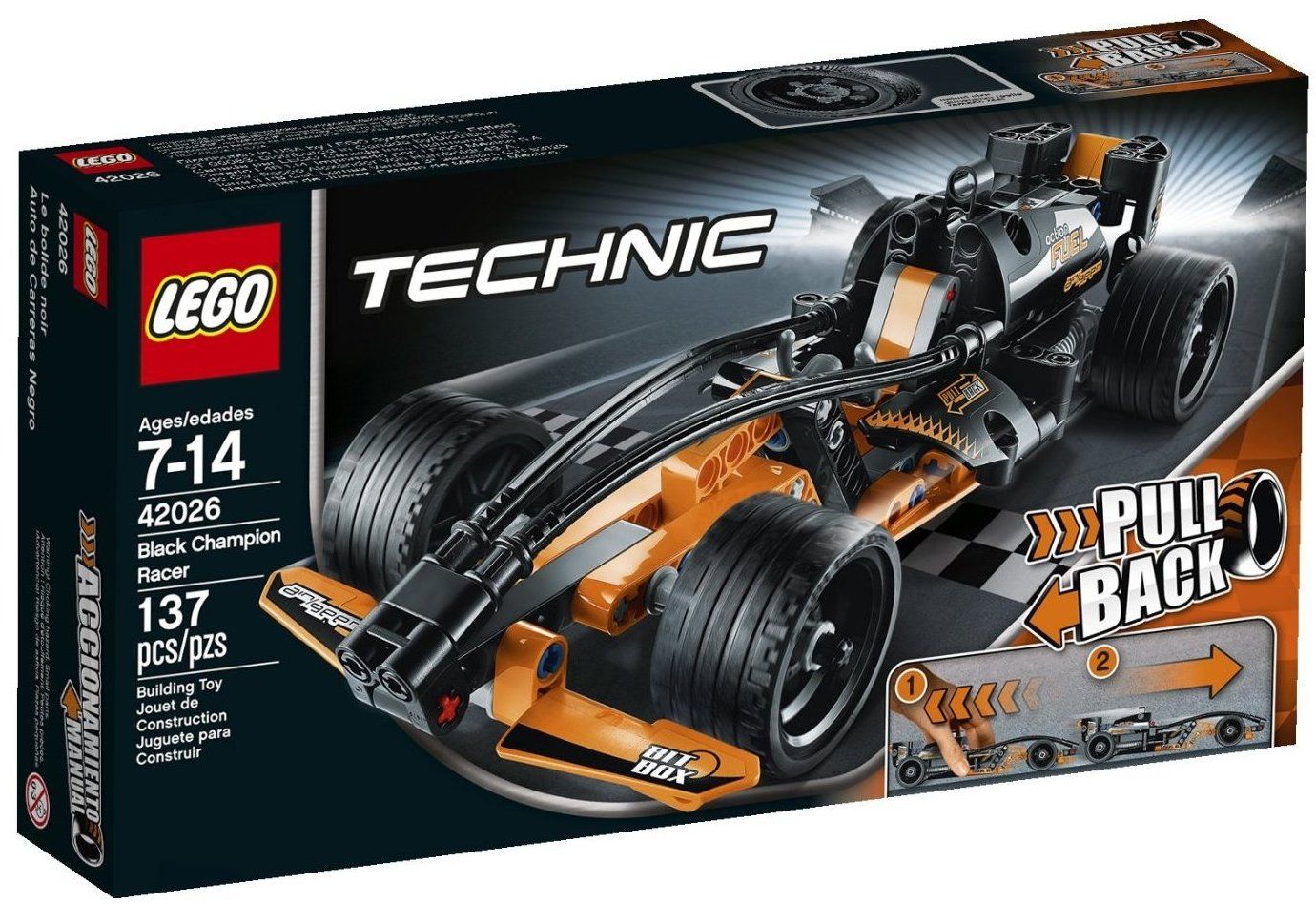 Lego Technic: Black Champion Racer 42026