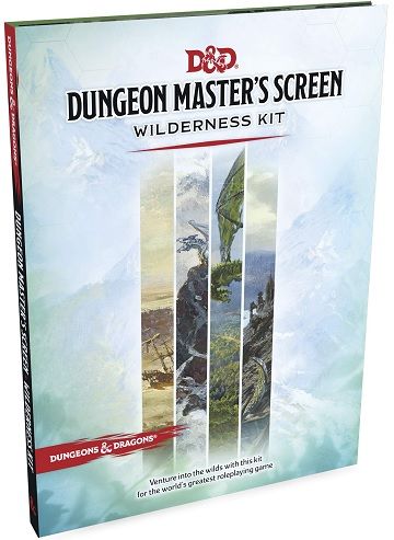 D&amp;D RPG Dungeon Master's Screen Wilderness Kit