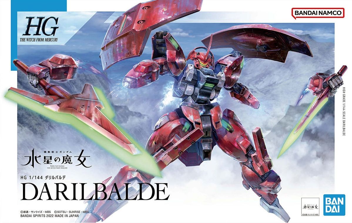 HG The Witch From Mercury #08 1/144 MD-0064 Darilbalde #5063355 by Bandai