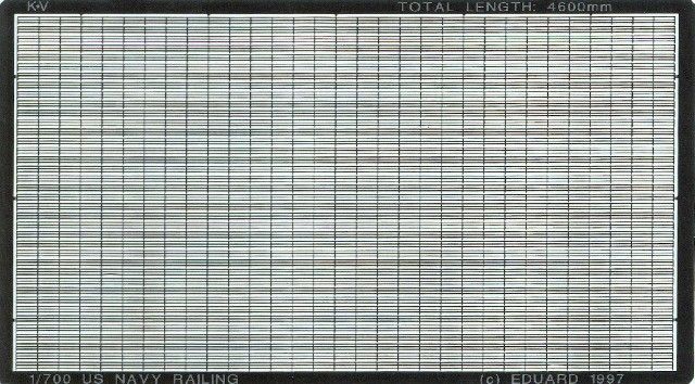 Eduard US Navy Ship Railings 1/700 #99005