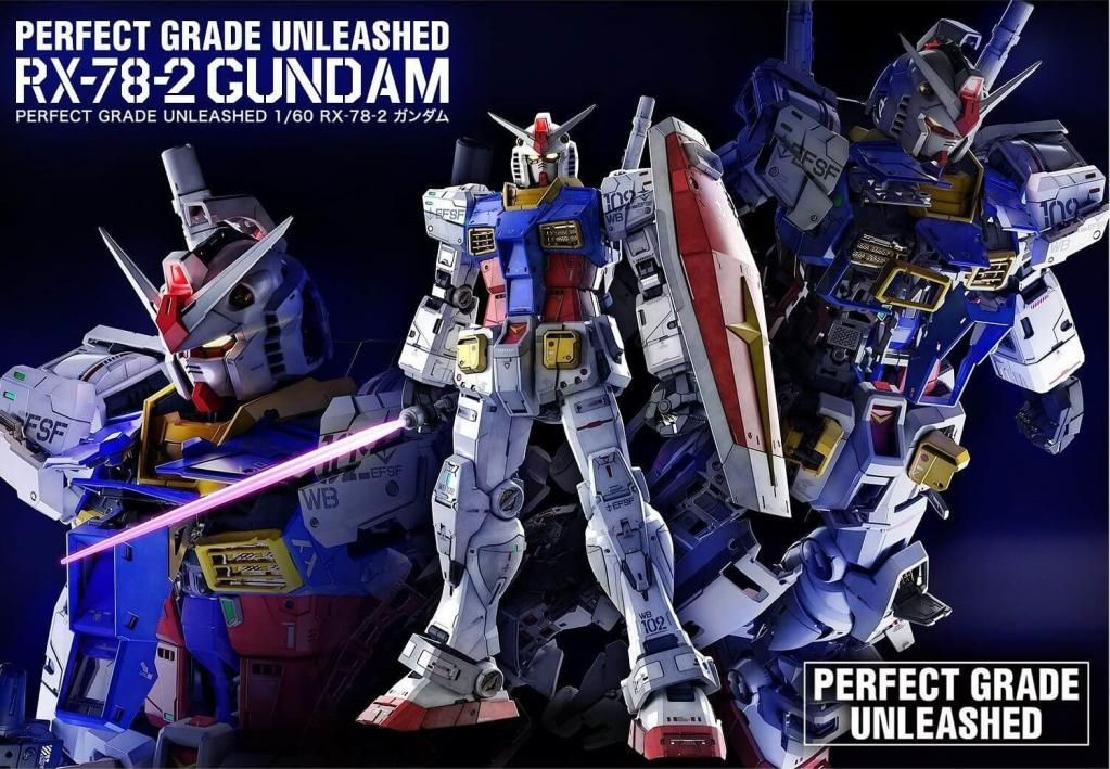 PG 1/60 Unleashed RX-78-2 Gundam #5060765 by Bandai