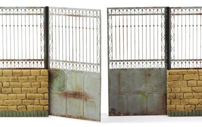 Matho Models 1/35 Metal Fence Set B - Gate #35060
