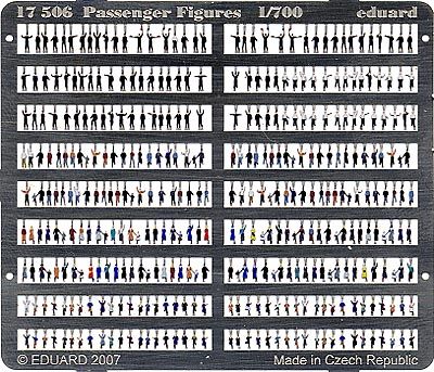 Eduard 1/700 1910s-1920s Era Passengers (Painted) Photo Etch Set #17596