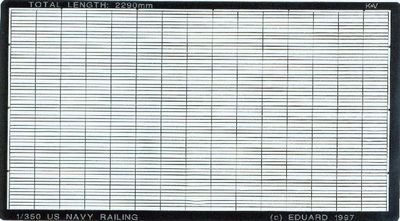Eduard US Navy Ship Railings 1/350 #99001