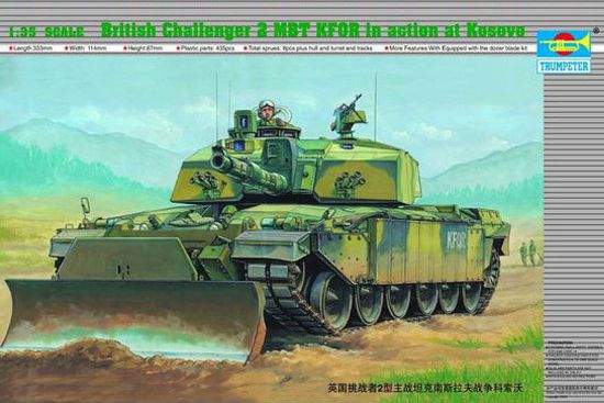 British Challenger 2 MBT 1/35 by Trumpeter