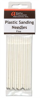 Alpha Abrasives Plastic Sanding Needle Fine ALP403