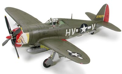Republic P-47D Thunderbolt Razorback 1/72 #60769 by Tamiya