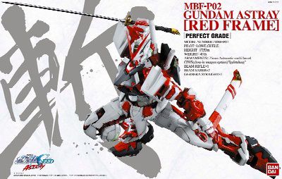 PG 1/60 MBF-P02 Astray Red Frame #5063544 by Bandai