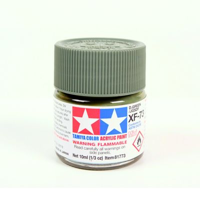 Tamiya XF Acrylic XF73 Flat Dark Green [JGSDF]