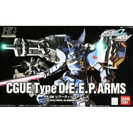 HG SEED MSV #05 1/144 YFX-200 CGUE Type DEEP Arms #5056812 by Bandai