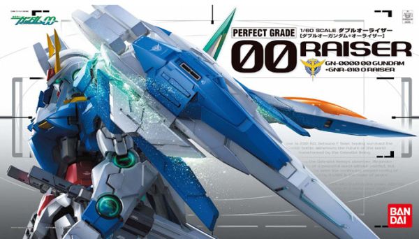 PG 1/60 GN-0000+GNR-010 00 Gundam Raiser #5063545 by Bandai