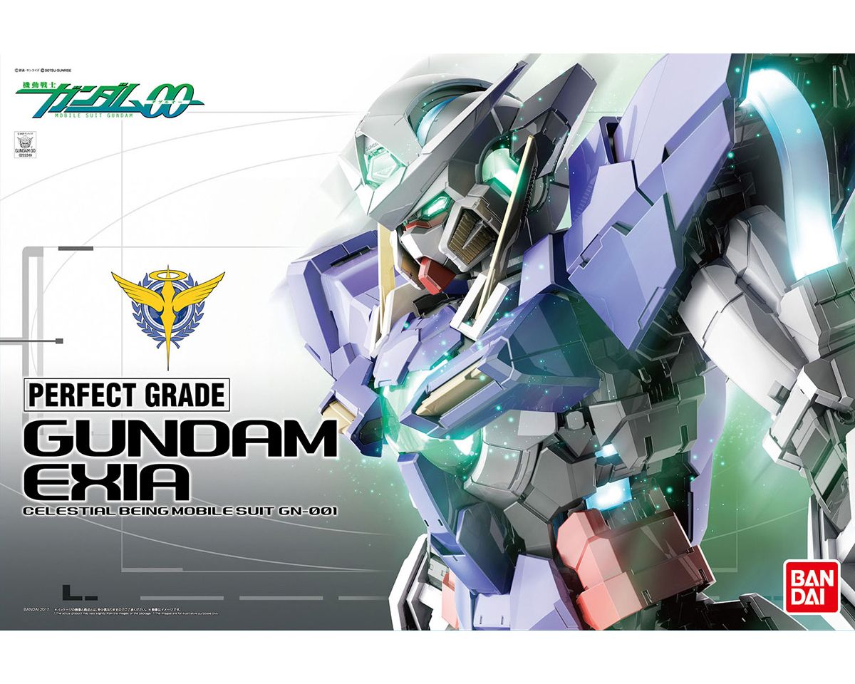 PG 1/60 GN-001 Gundam Exia #5063057 by Bandai