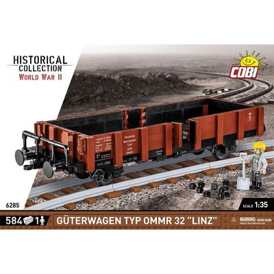 Cobi Historical Collection: Güterwagen type Ommr 32 LINZ 584 PCS