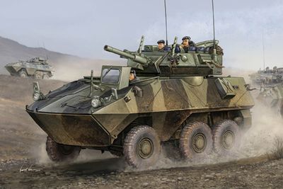 Canadian Cougar 6x6 AVGP 1/35 #01501 by Trumpeter