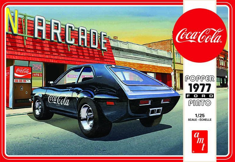 1977 Ford Pinto with Coca-Cola Vending Machine 1/25 Model Car Kit #1166 by AMT