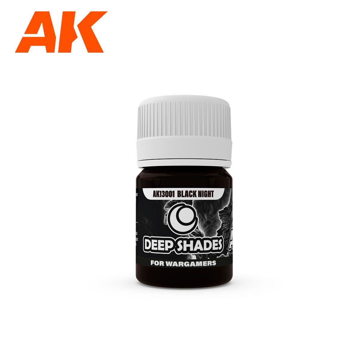 AK Interactive Deep Shades - Assorted Colours 30ml, Colour: Black Night AK-13001
