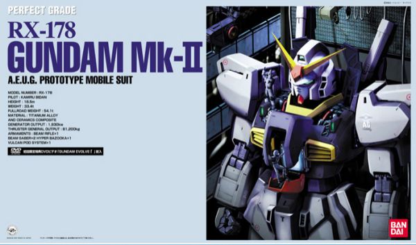 PG 1/60 RX-178 Gundam MK-II (AEUG Colors) #5064872by Bandai