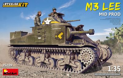 M3 Lee Mid Prod. Interior Kit 1/35 #35209 by Miniart