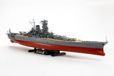 Musashi Japanese Battleship 1/350 Model Ship Kit #78031 by Tamiya