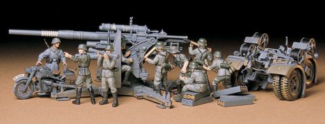 German 88mm Flak Gun 1/35 #35017 by Tamiya