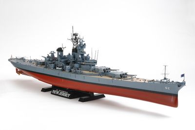 BB-62 New Jersey (Modern Era) 1/350 Model Ship Kit #78028 by Tamiya