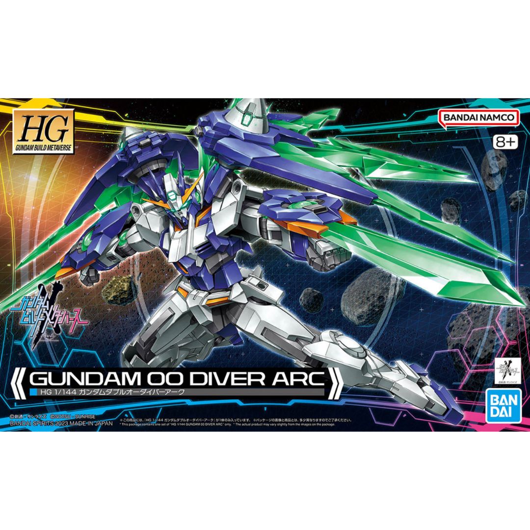 HG Build 1/144 Gundam 00 Diver Arc #5065720 by Bandai