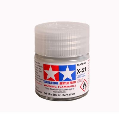 Tamiya X Acrylic X21 Gloss Flat Clear Base