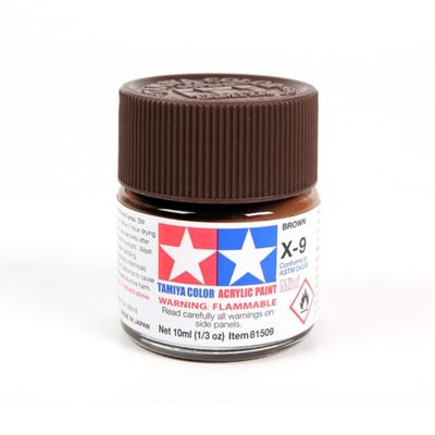 Tamiya X Acrylic X09 Gloss Brown