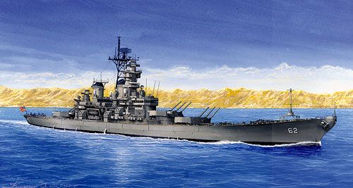 USS New Jersey BB-62 Battleship 1/700 Model Ship Kit #31614 by Tamiya