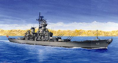USS New Jersey BB-62 Battleship 1/700 Model Ship Kit #31614 by Tamiya