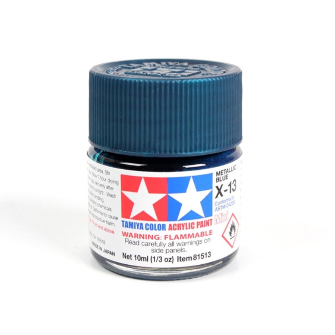Tamiya X Acrylic X13 Gloss Metallic Blue