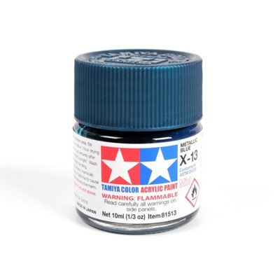 Tamiya X Acrylic X13 Gloss Metallic Blue