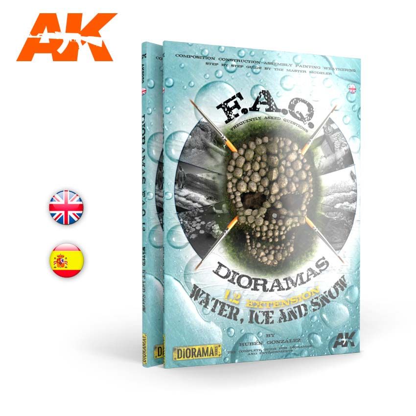 AK Interactive Dioramas FAQ 1.2 Extension - Water, Ice &amp; Snow