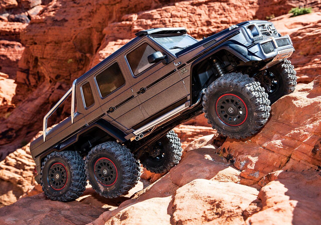 Traxxas 1/10 6WD Crawler RTR TRX-6 Mercedes-Benz G 63 AMG - Silver TRA88096-4SILVER