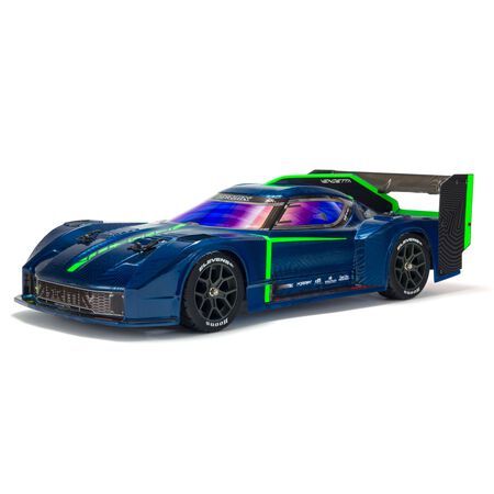 Arrma 1/8 4WD Speed Bash Racer RTR Brushless Vendetta 3S BLX - Blue ARA4319V3T2