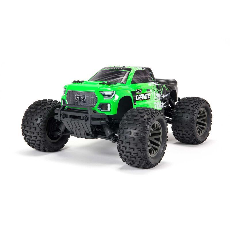 Arrma 1/10 4WD Monster Truck RTR Brushless Granite V3 3S BLX - Green ARA4302V3T1