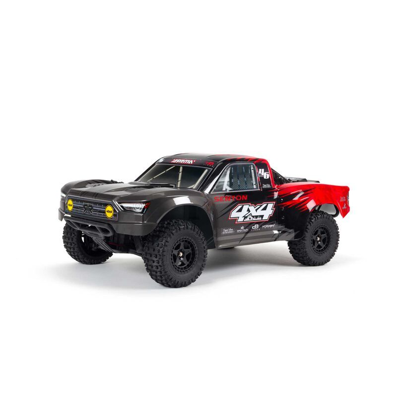 Arrma 1/10 4WD Short Course Truck RTR Brushed Senton V3 Mega 550 - Red ARA4203V3T1